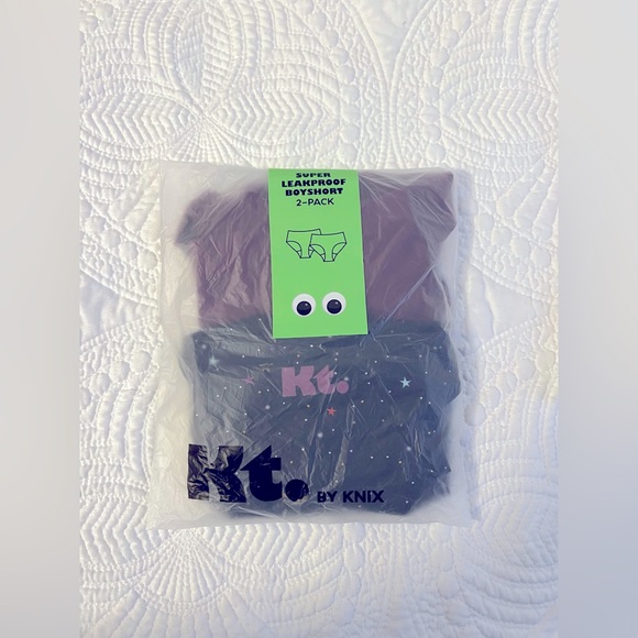 KT by Knix Super Leakproof Underwear Boyshort 2pk - Picture 5 of 6